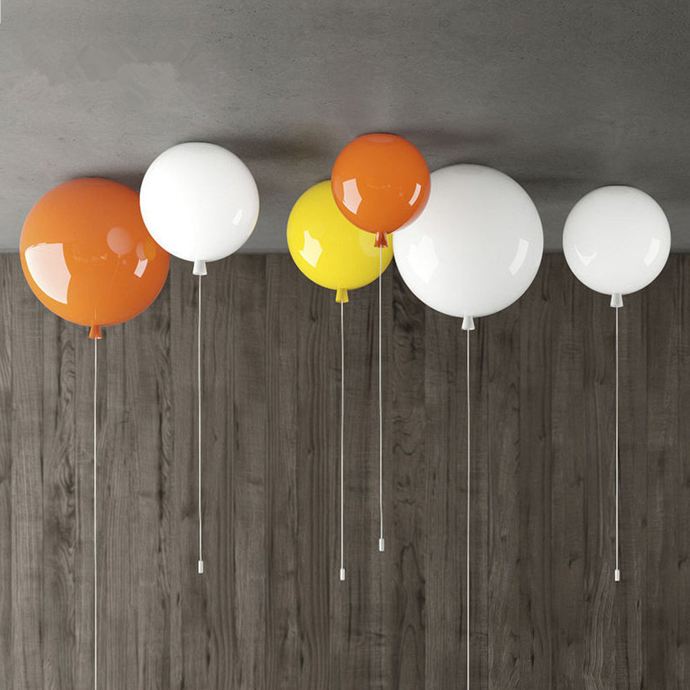 Ballonförmige Pendelleuchten