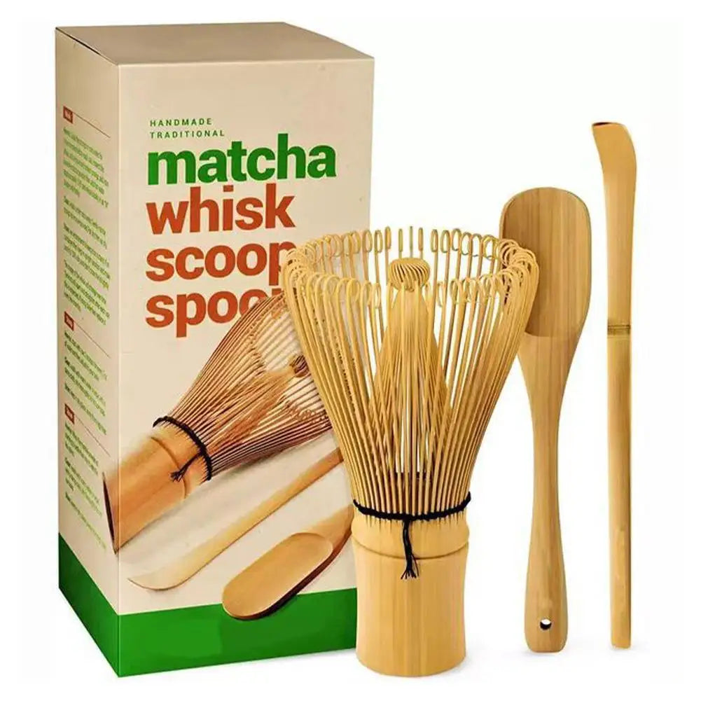Traditionelles Matcha-Schneebesen-Set
