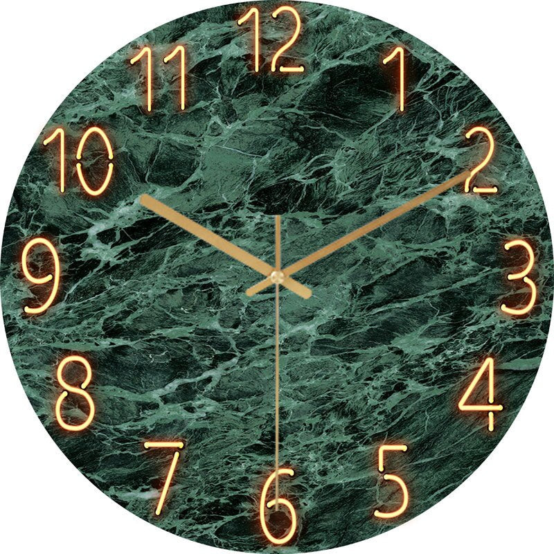 Moderne Runde Wanduhr für Ästhetische Raumdekoration