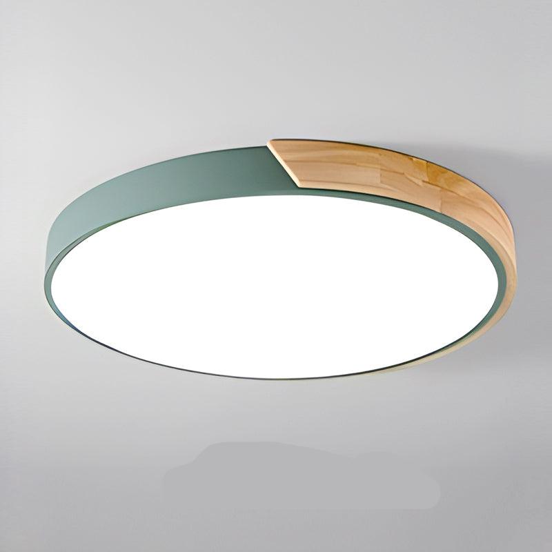 Variant image for Kreisförmige LED-Deckenleuchte im Skandinavischen Design für Wohnzimmer und Schlafzimmer-5