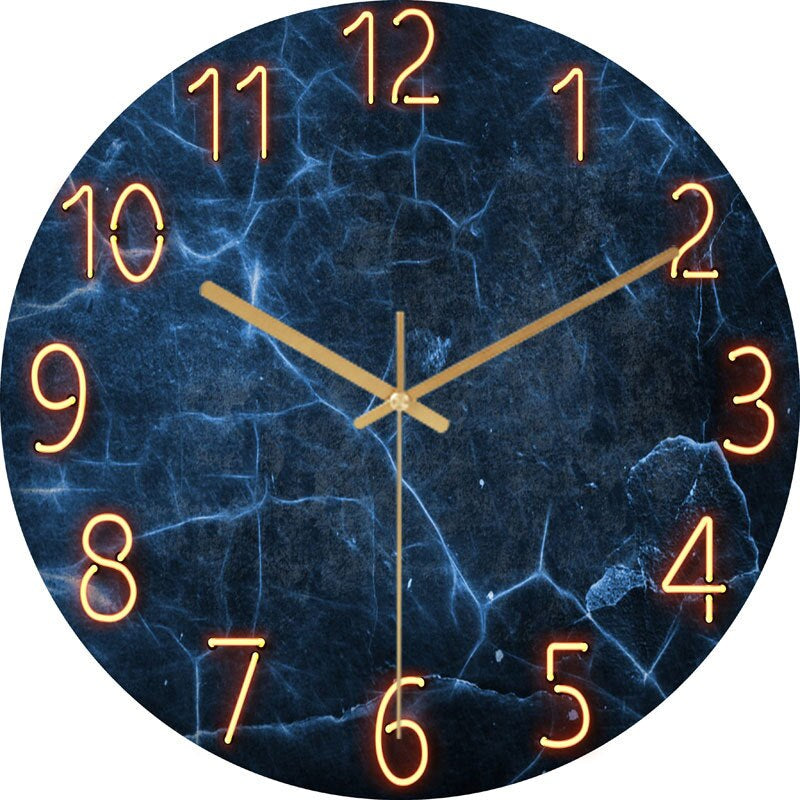 Moderne Runde Wanduhr für Ästhetische Raumdekoration