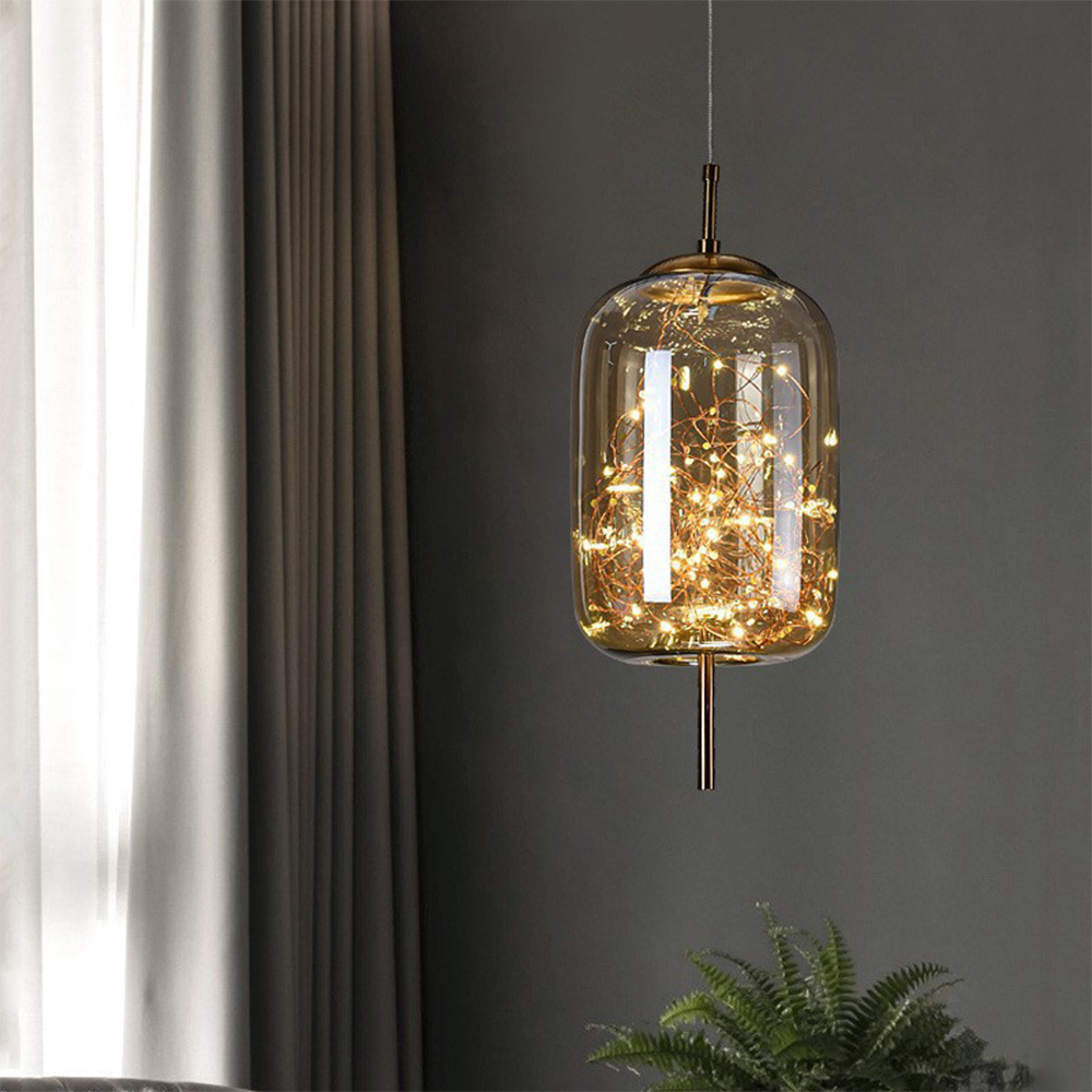 Moderne LED Hängelampe Im Nordischen Stil