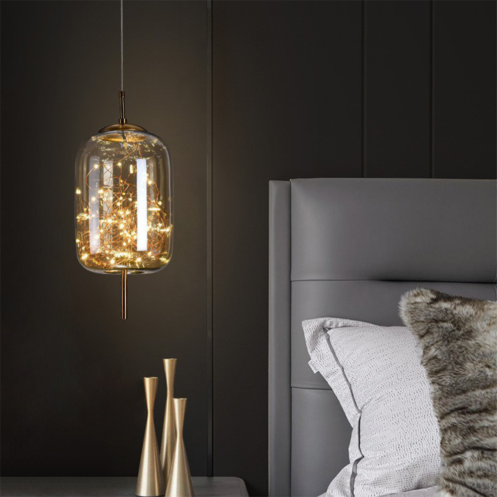 Moderne LED Hängelampe Im Nordischen Stil