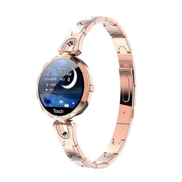 Stylische Damen-Smartwatch mit Gesundheitstracking