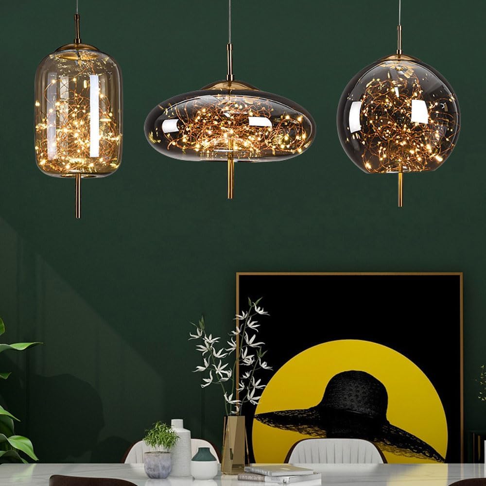 Moderne LED Hängelampe Im Nordischen Stil