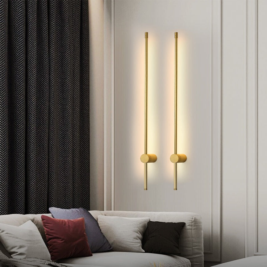Moderne Minimalistische Lineare LED-Wandleuchte