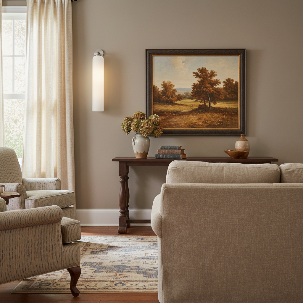 Moderne Wandleuchte mit Langem Rohr