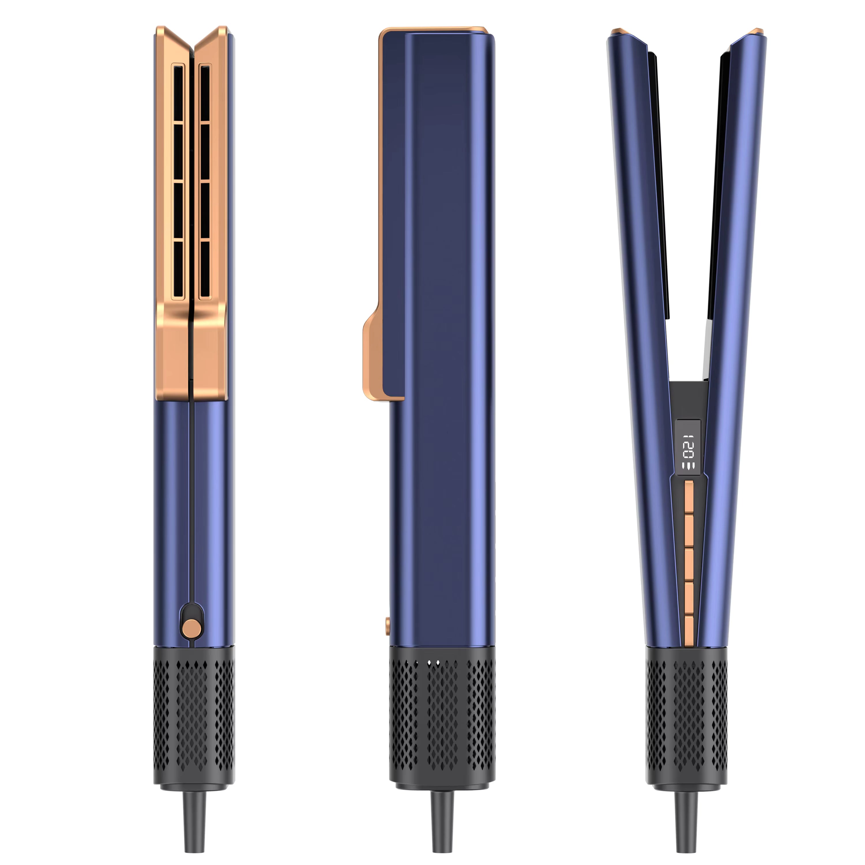 Anpassbarer Haarglätter und Haartrockner