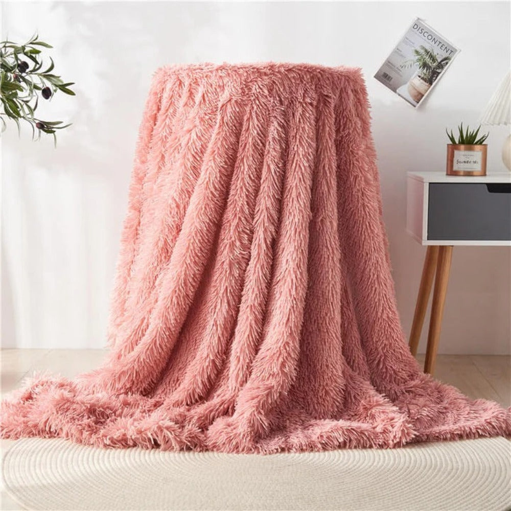 Weiche Überwurfdecke für Sofa und Bett