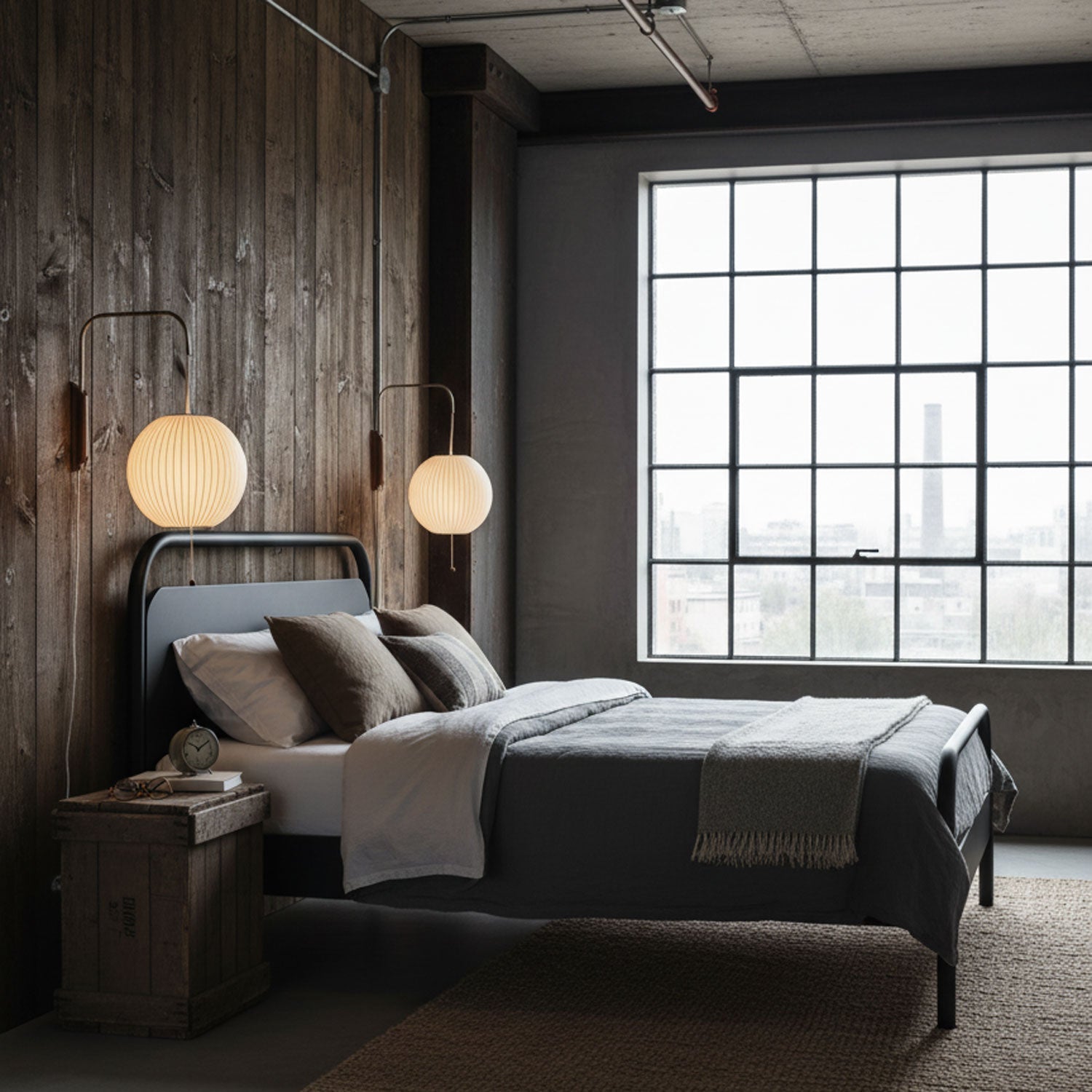 Moderne Klassische Blase Wandleucht