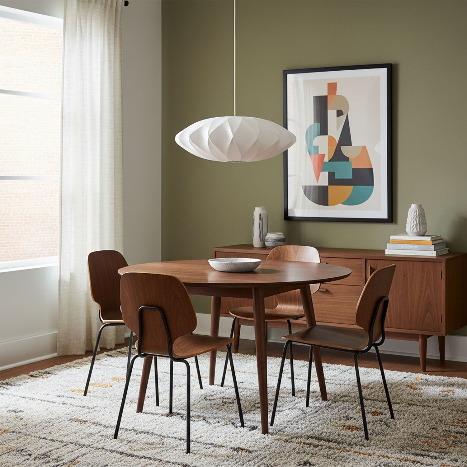 Moderne Blase Untertasse Pendelleuchte