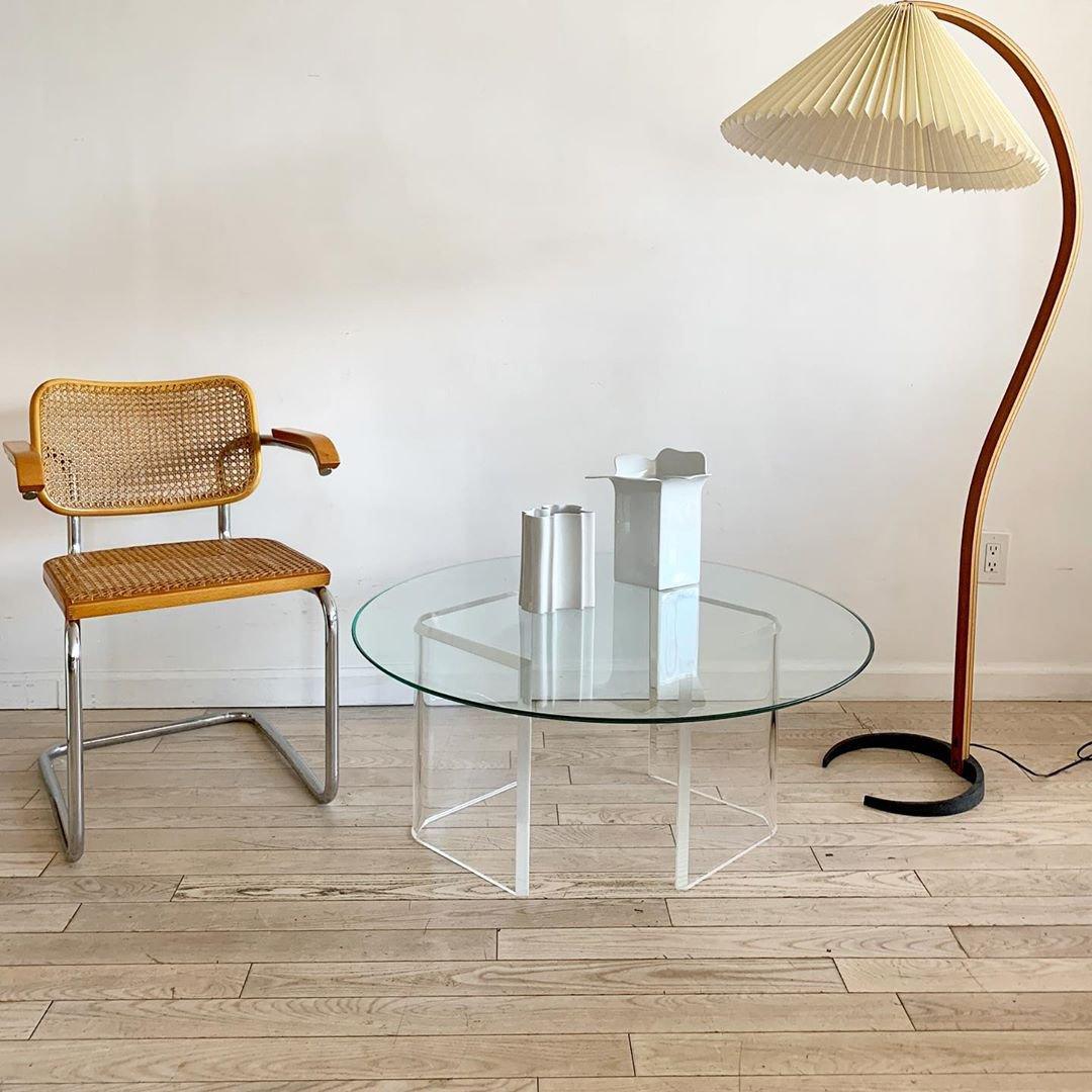 Gebogener Bogenrahmen Stehlampe