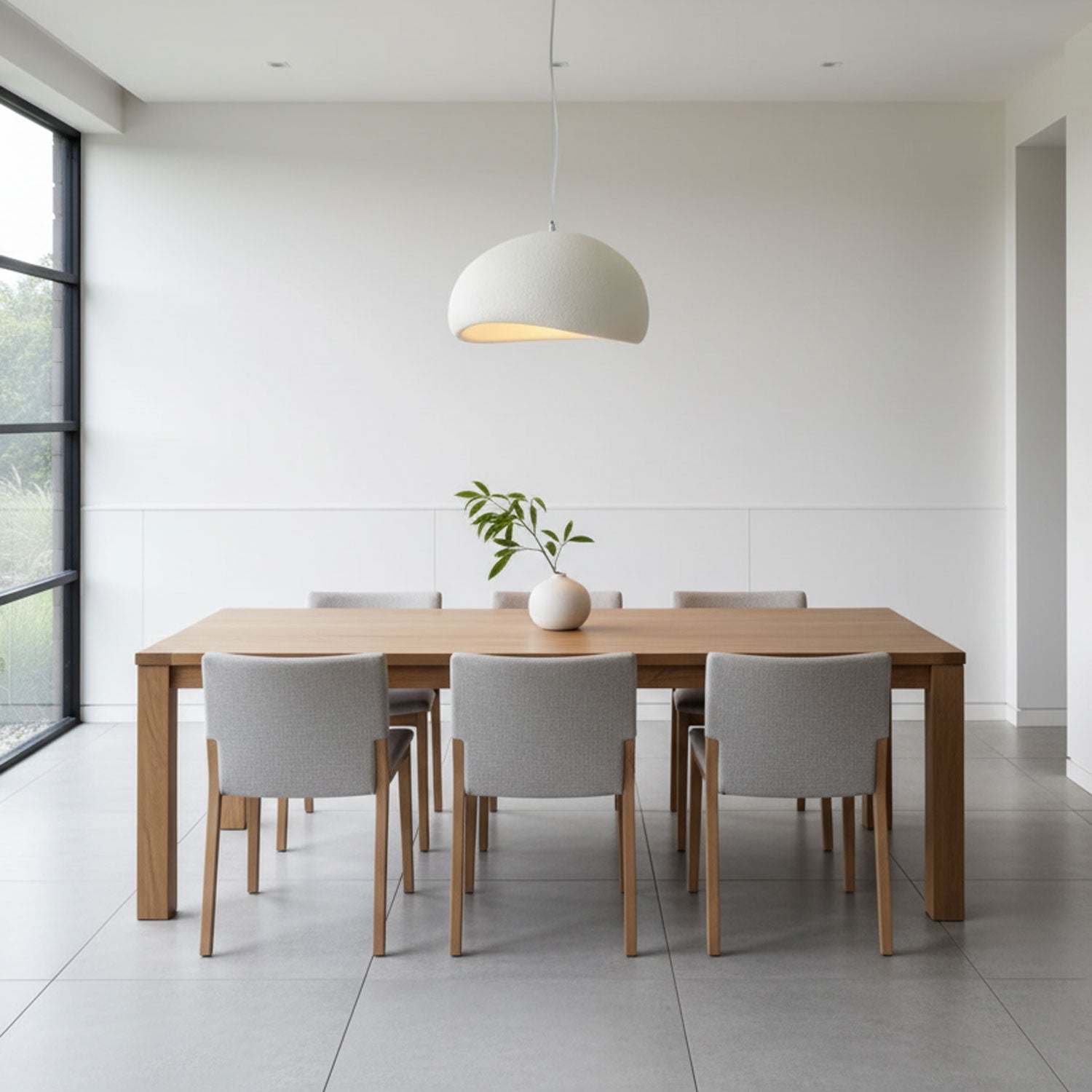 Pendelleuchte im Japanischen Stil Wolkenförmig