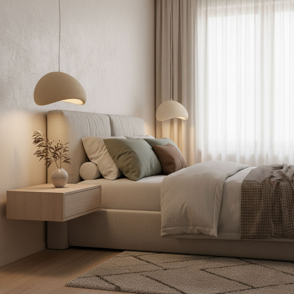 Pendelleuchte im Japanischen Stil Wolkenförmig