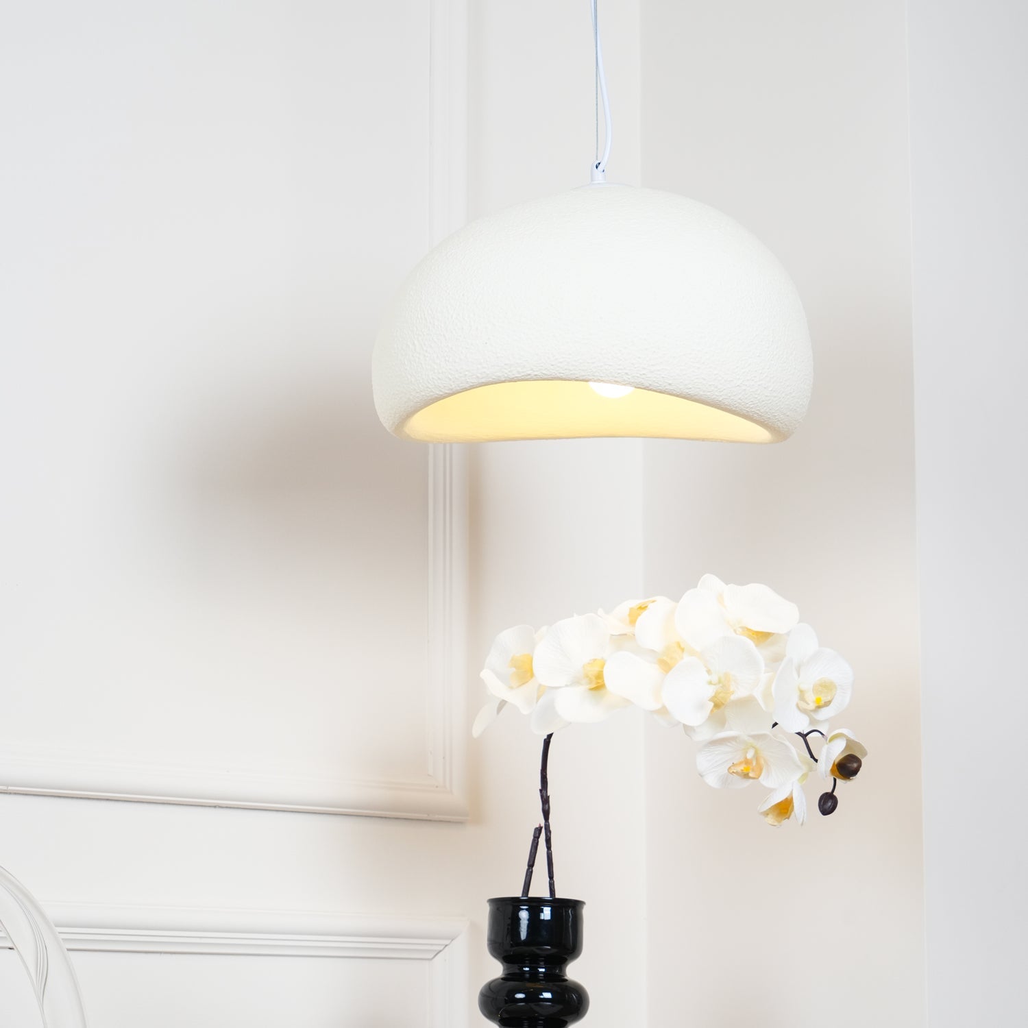 Pendelleuchte im Japanischen Stil Wolkenförmig