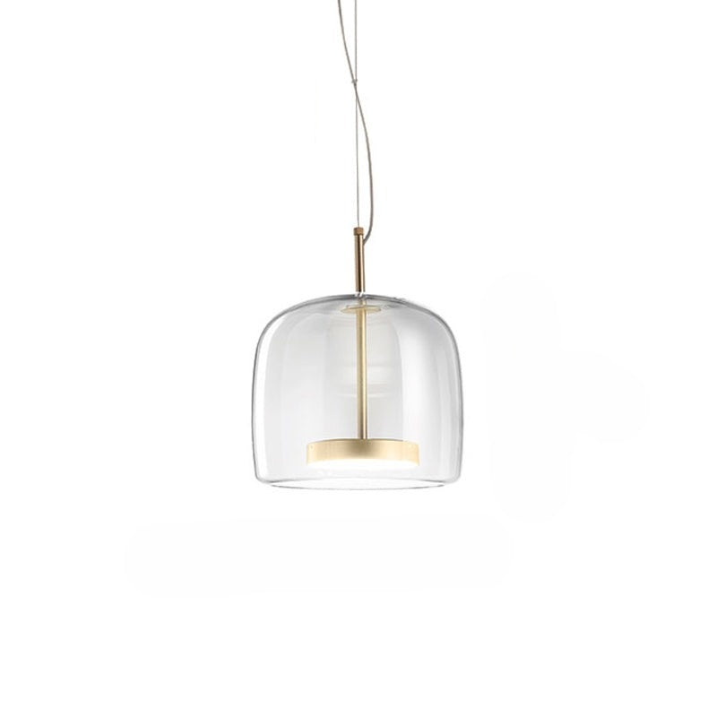 Moderne Transparente Led-Pendelleuchte