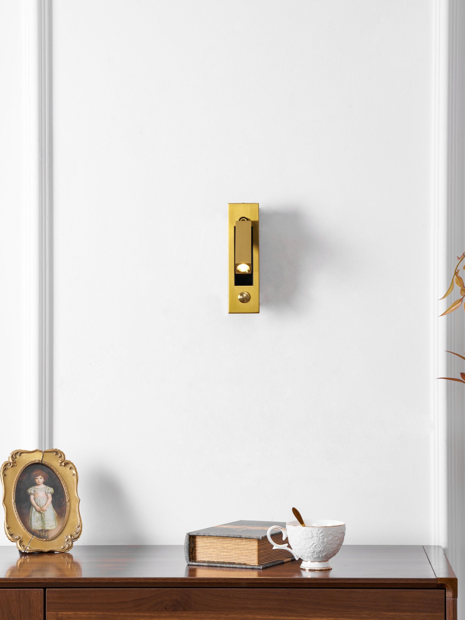 Moderne Einbau Wandleuchte für Den Bettbereich