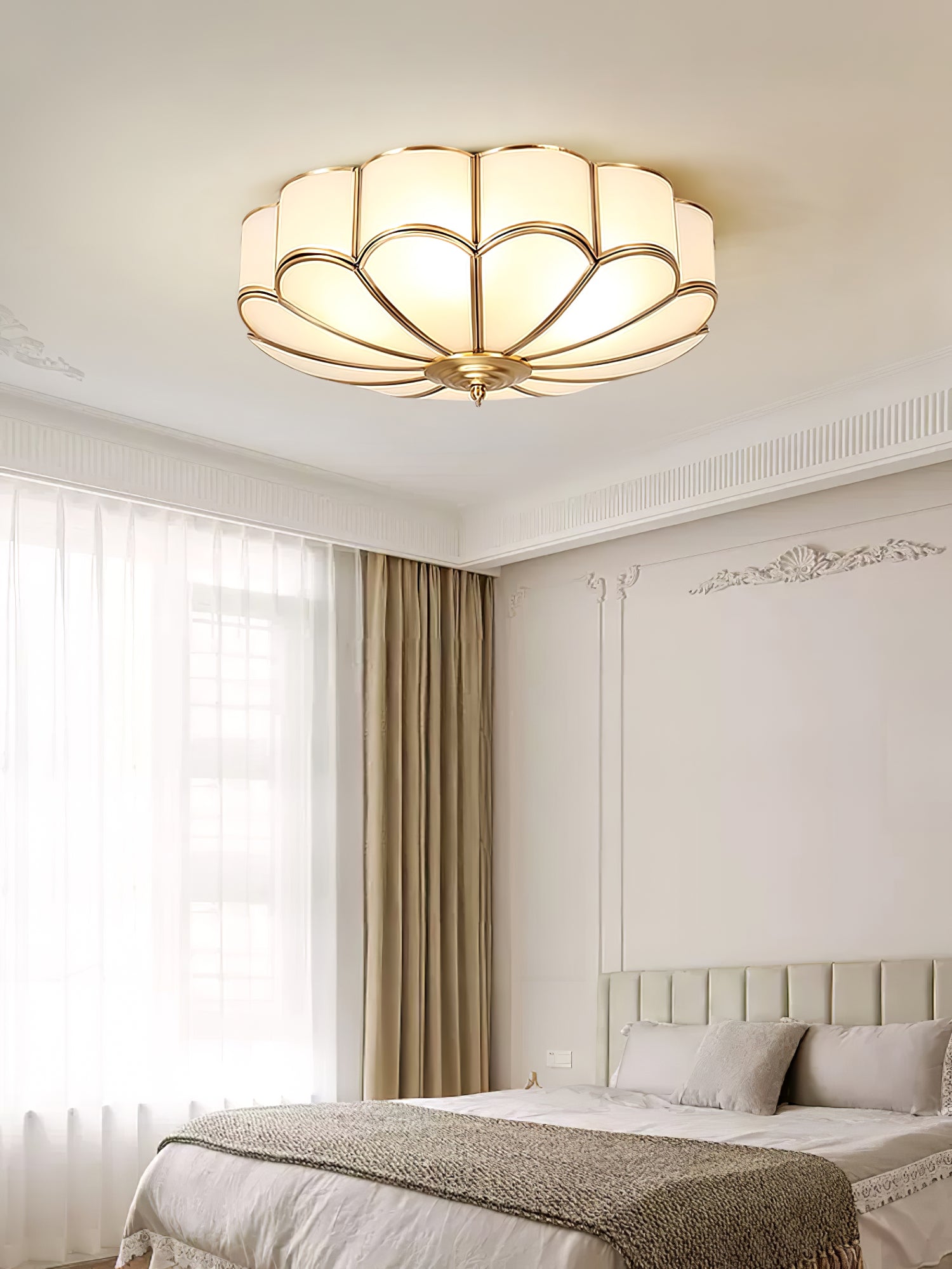 Moderne Blumenförmige Deckeneinbauleuchte