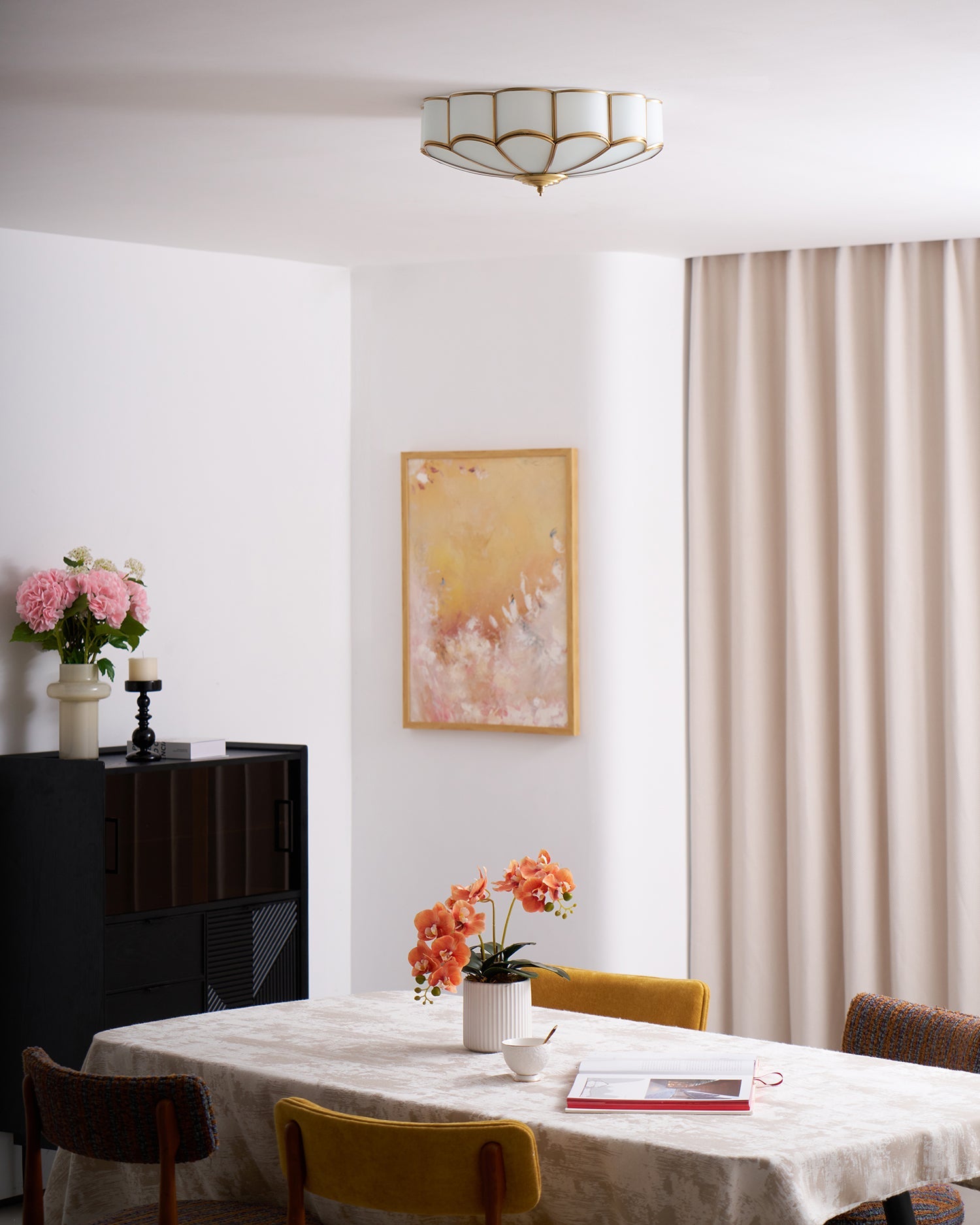 Moderne Blumenförmige Deckeneinbauleuchte