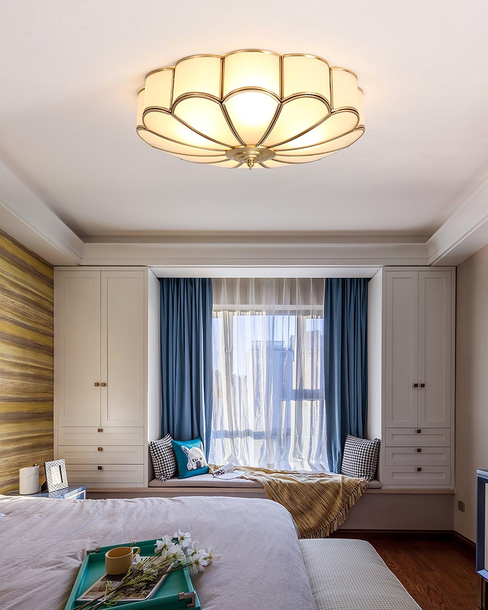 Moderne Blumenförmige Deckeneinbauleuchte