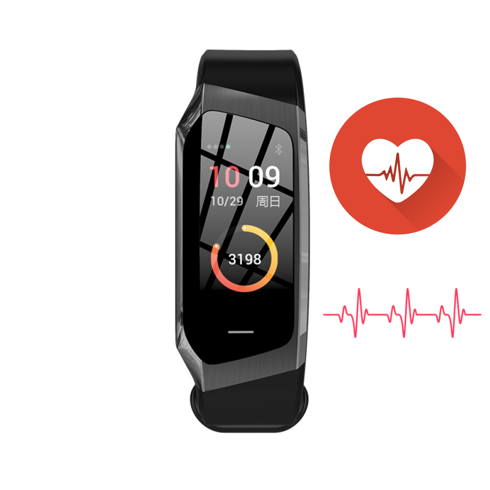 Stilvoll Smartwatch mit Herzfrequenzmesser