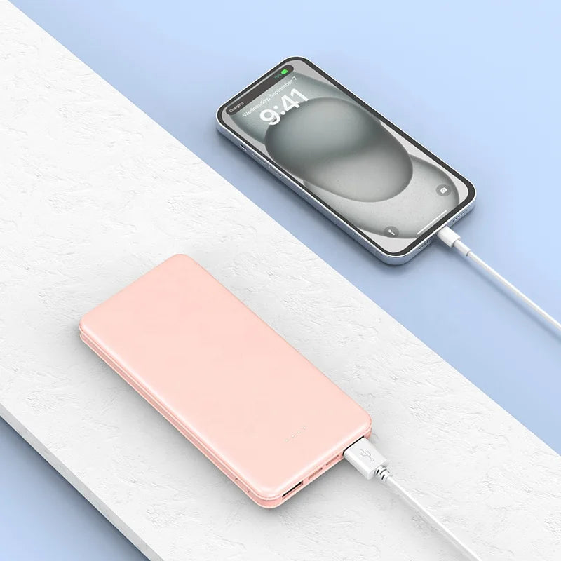 Tragbare Doppel-USB-Powerbank