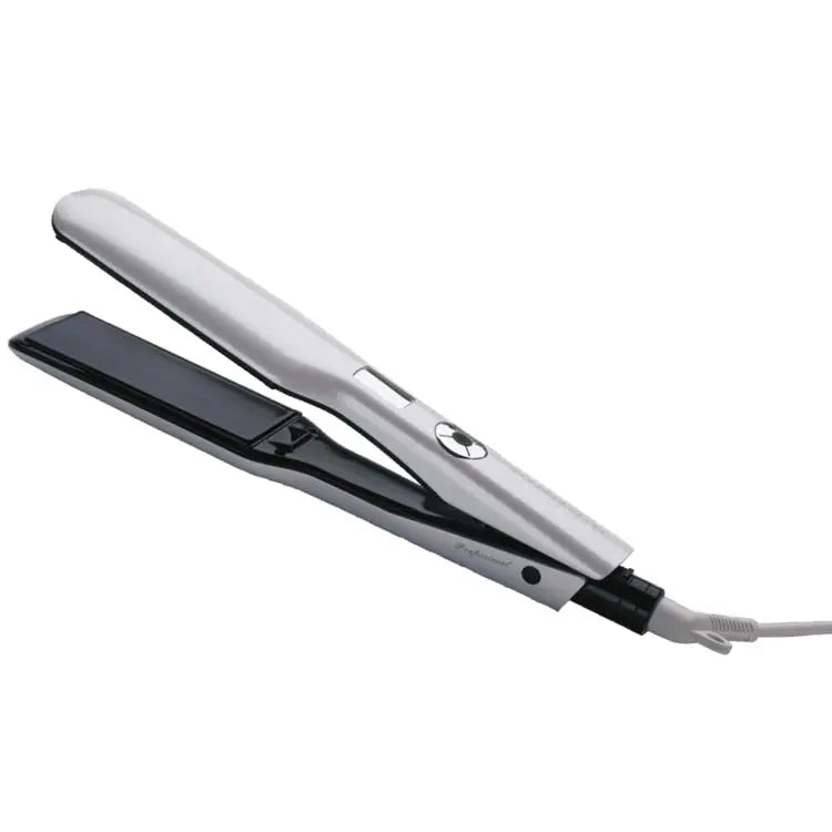 Breite Platte Haarglätter mit LCD Display