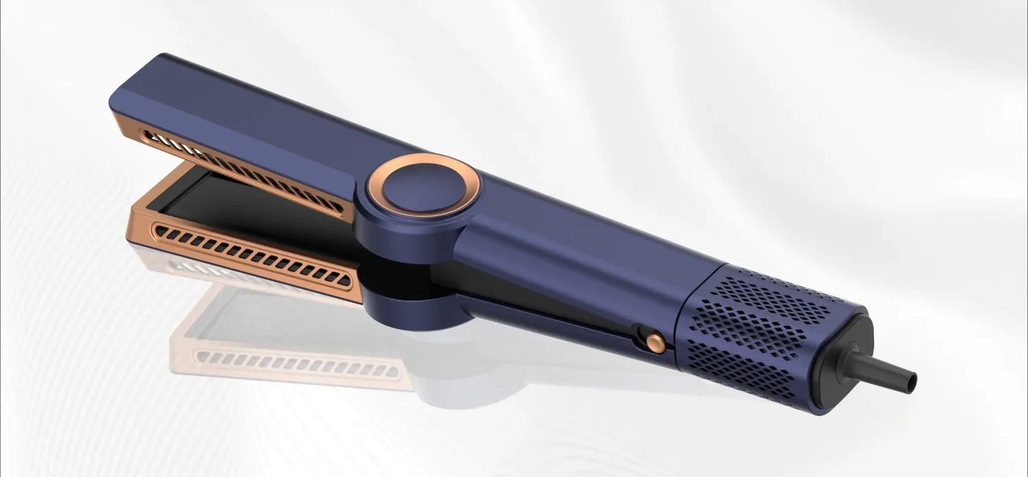 Anpassbarer Haarglätter und Haartrockner