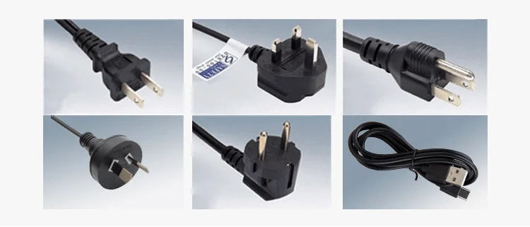 Elektrischer Haarschneider und Haarschneidemaschine für Herren mit LED Anzeige