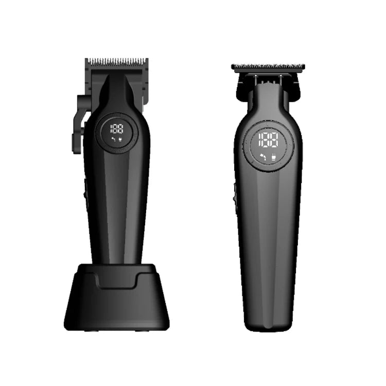 Elektrischer Haarschneider und Haarschneidemaschine für Herren mit LED Anzeige