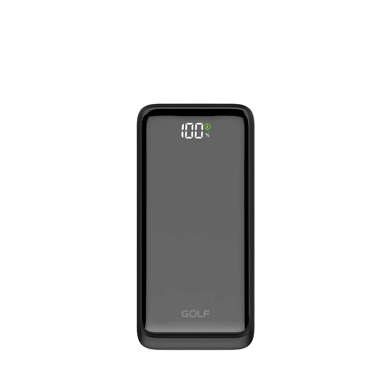 Digitale Powerbank mit schnellem Ladevorgang und LCD-Display