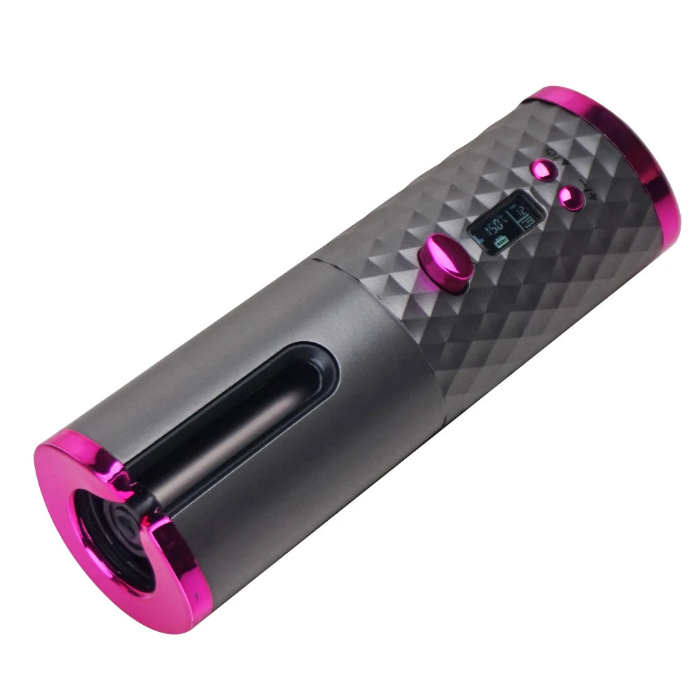 Wiederaufladbarer Kabelloser Lockenstab