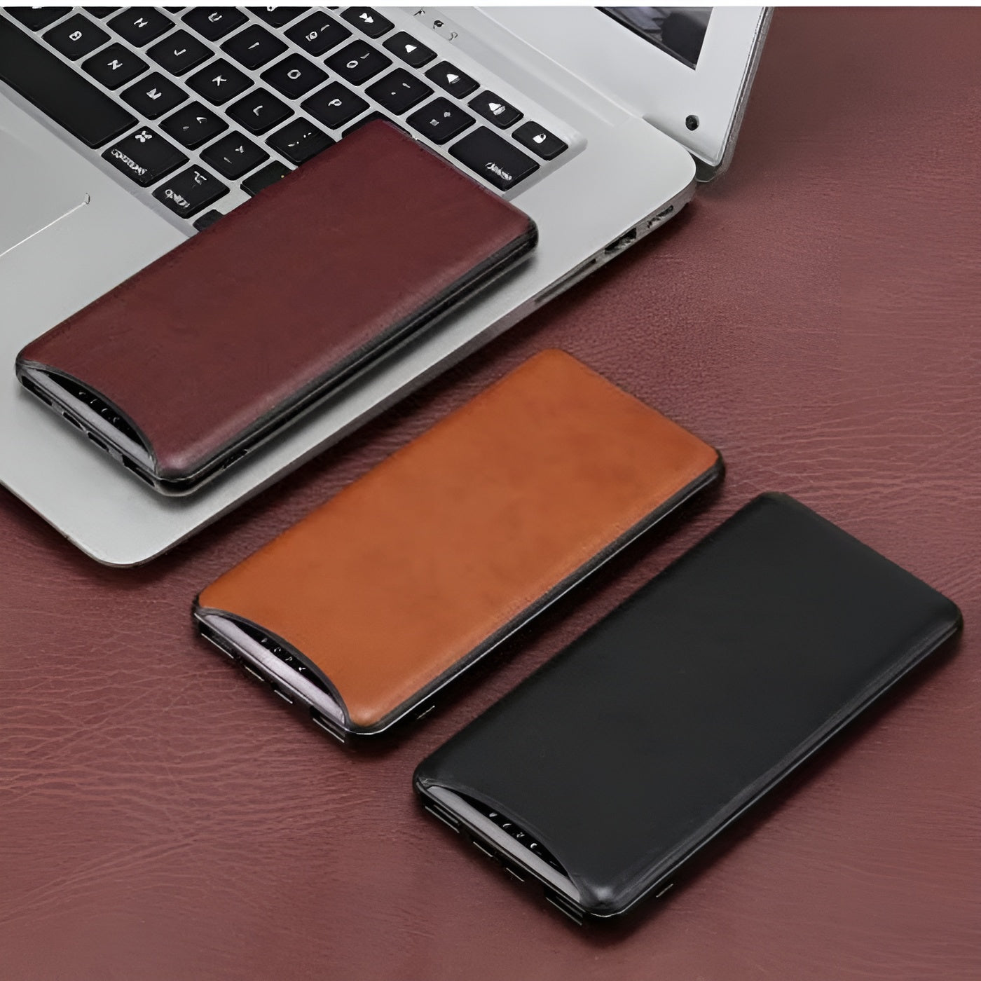 Tragbare Powerbank mit LCD-Anzeige