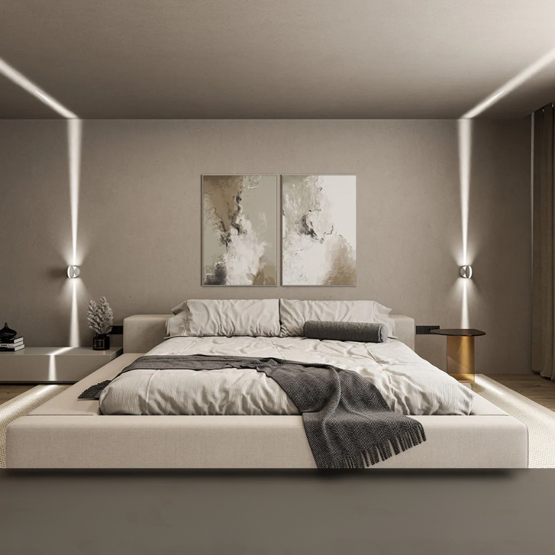 Runde Design LED-Wandleuchte