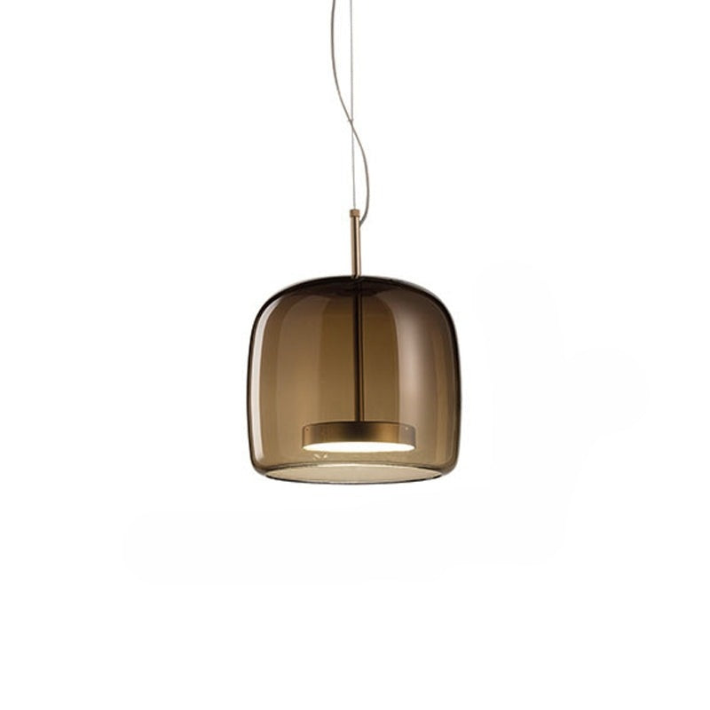 Moderne Transparente Led-Pendelleuchte