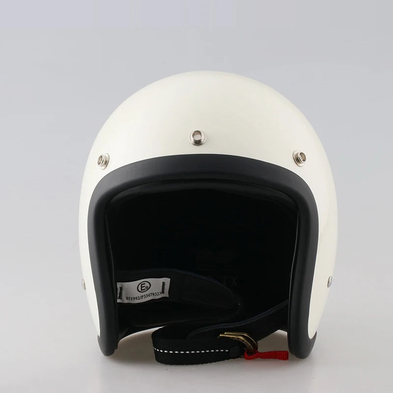 Jahrgang Offenes Gesicht Motorradhelm