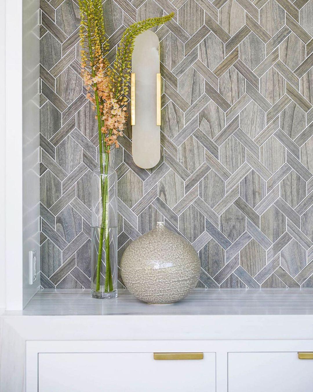 Geometrische Harmonie Wandleuchte