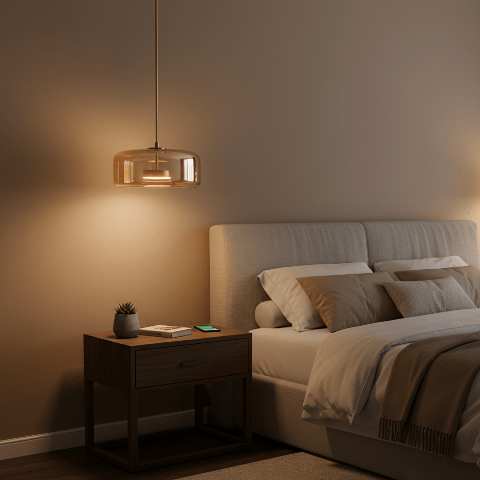 Minimalistische Pendelleuchte Im Nordischen Stil