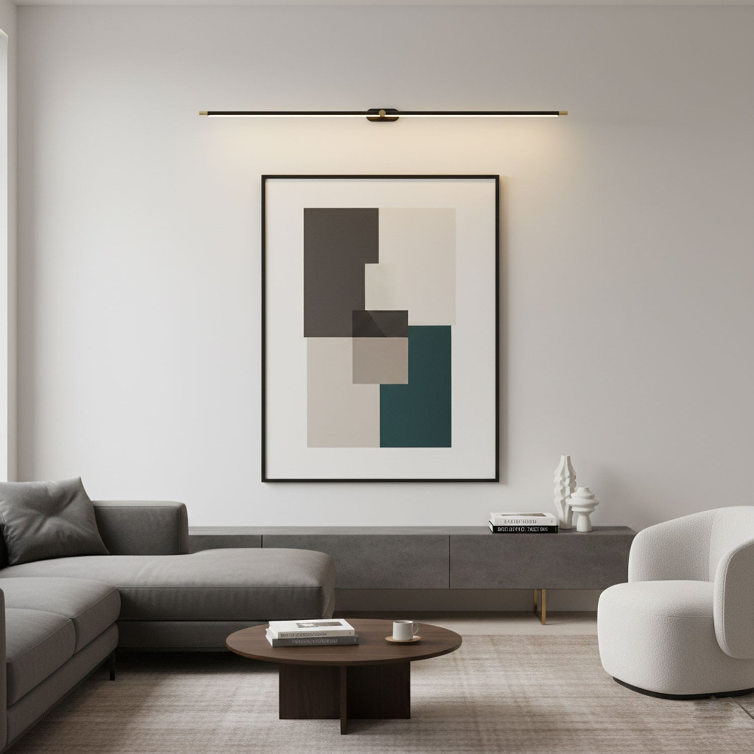 Minimalistische Lineare Wandleuchte