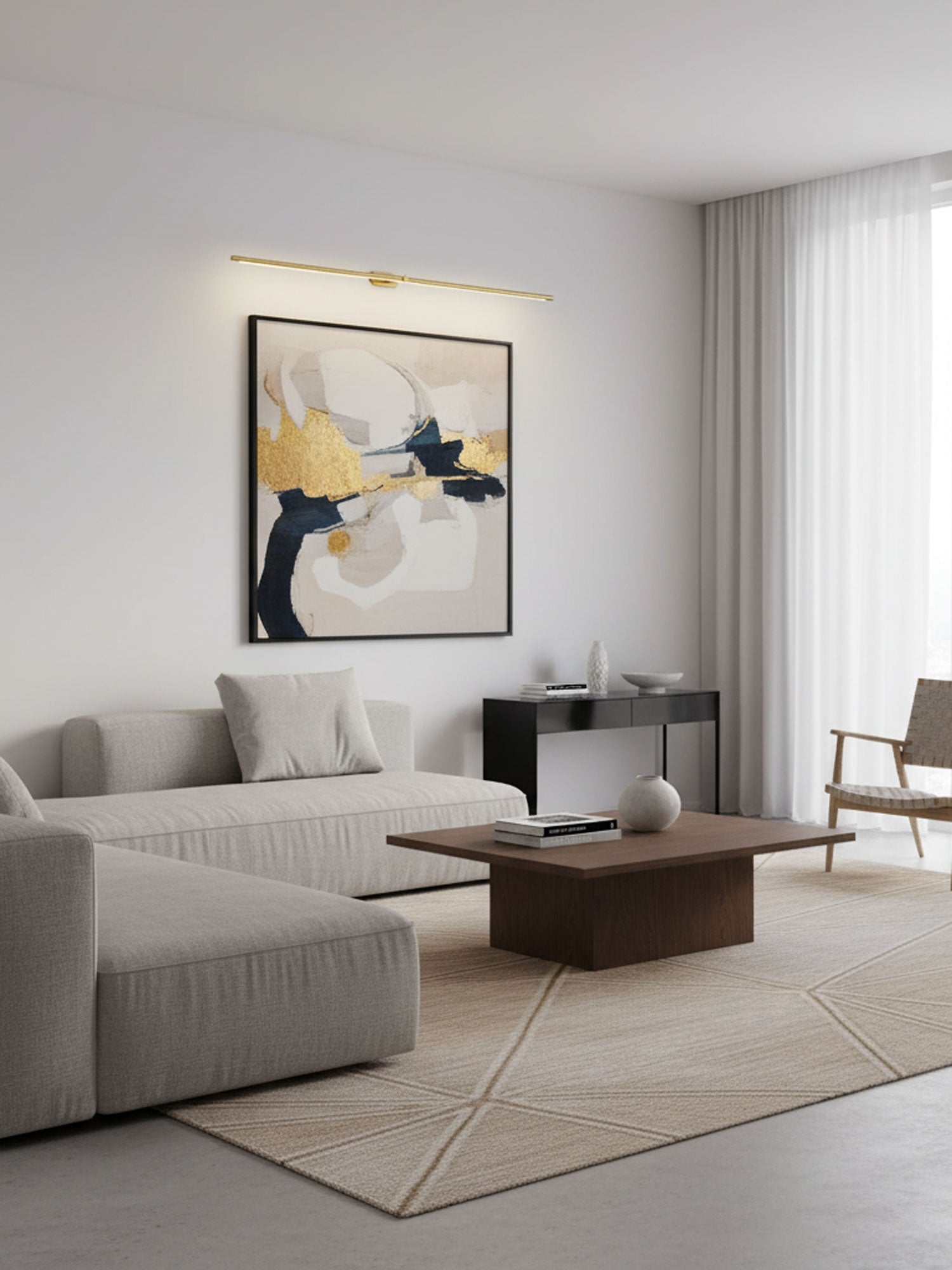 Minimalistische Lineare Wandleuchte