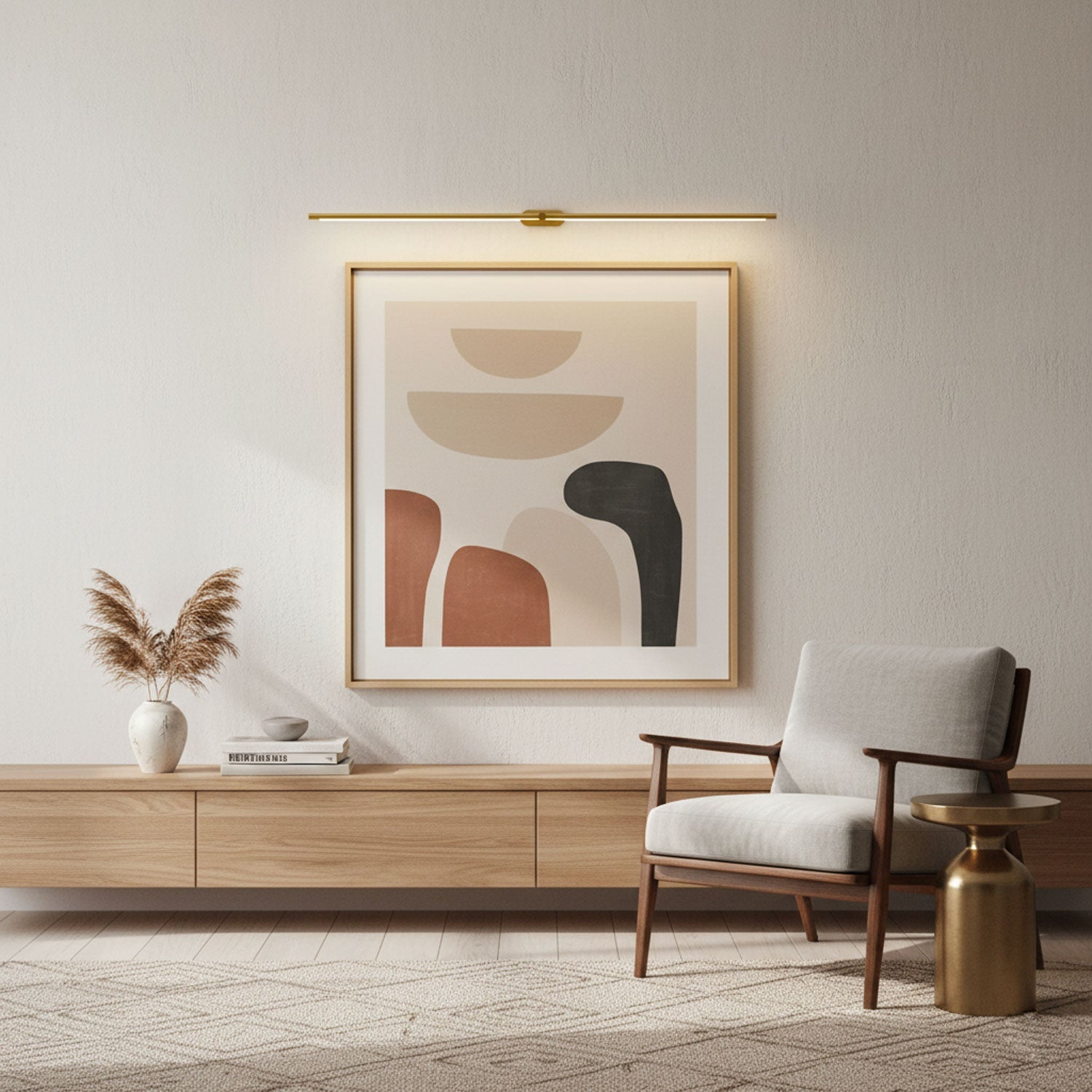 Minimalistische Lineare Wandleuchte