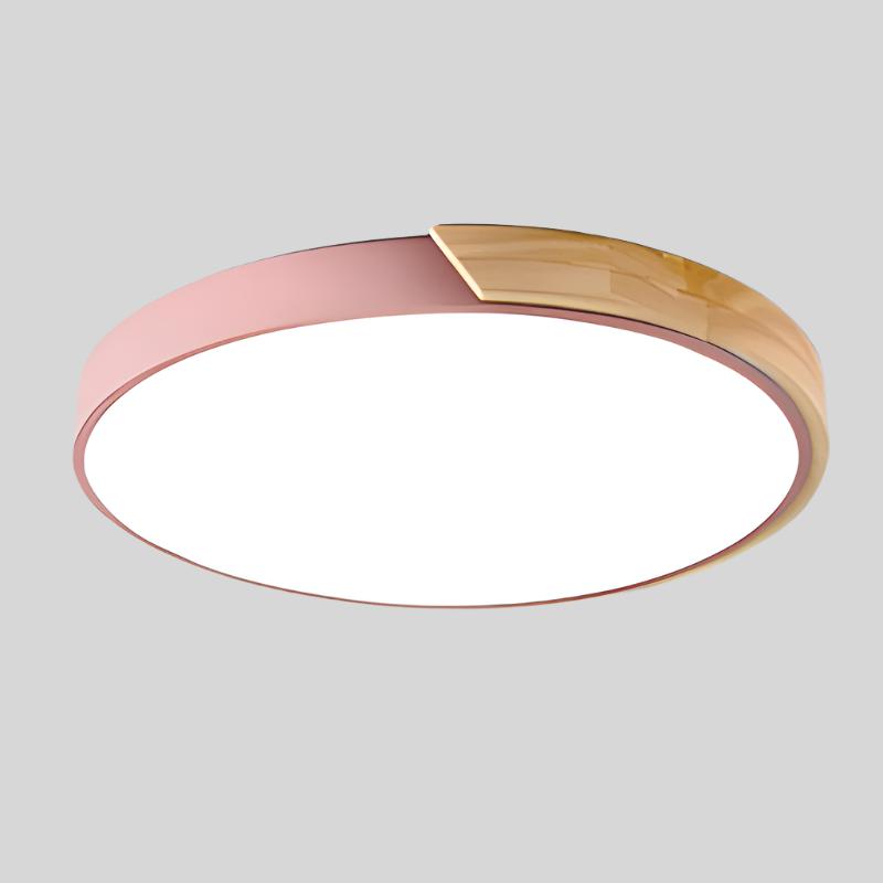 Kreisförmige Led-deckenleuchte Im Skandinavischen Design
