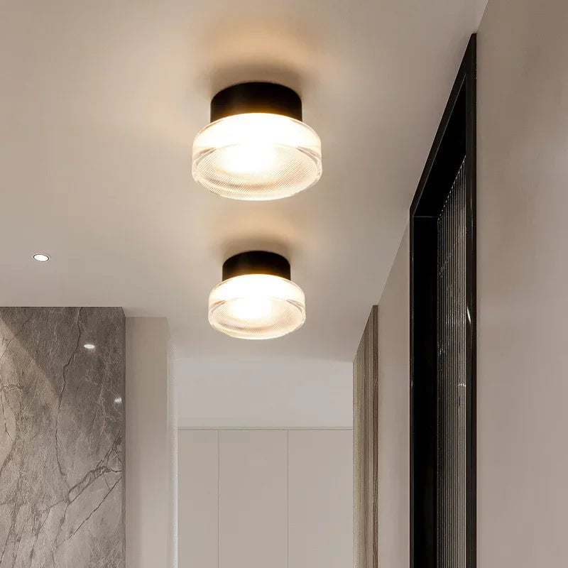 Moderne Runde LED-Wandleuchte