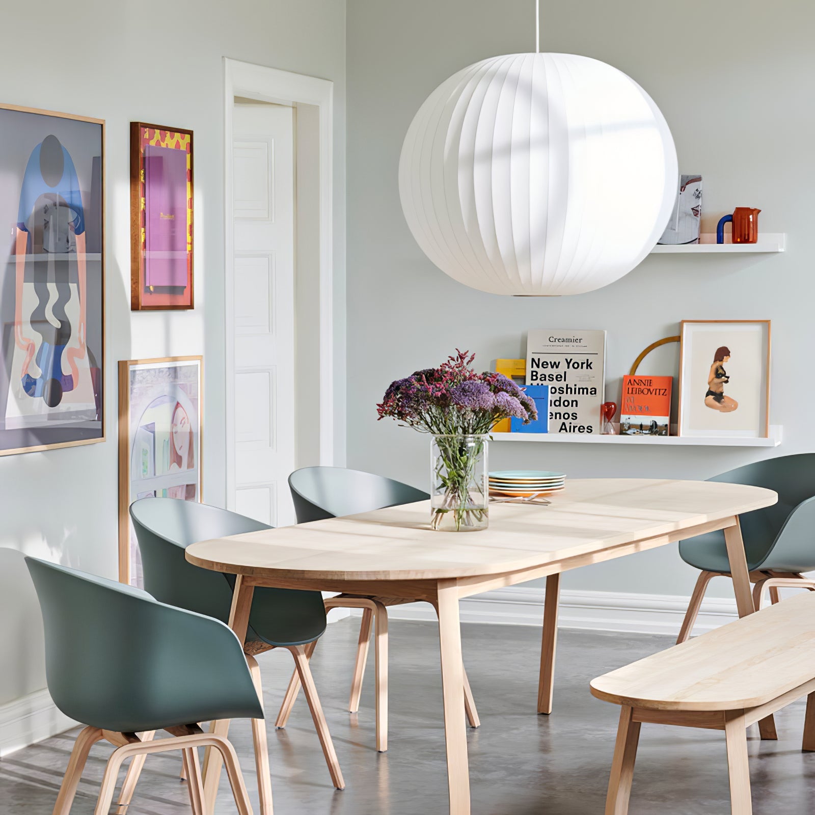 Moderne Blase Untertasse Pendelleuchte