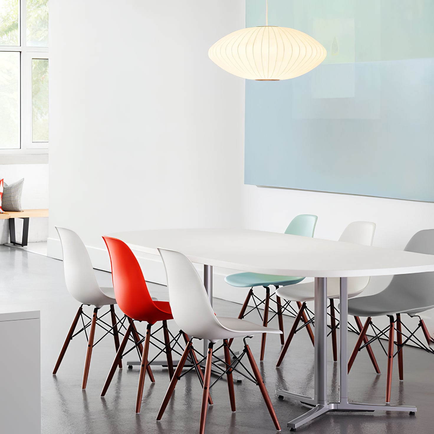 Moderne Blase Untertasse Pendelleuchte