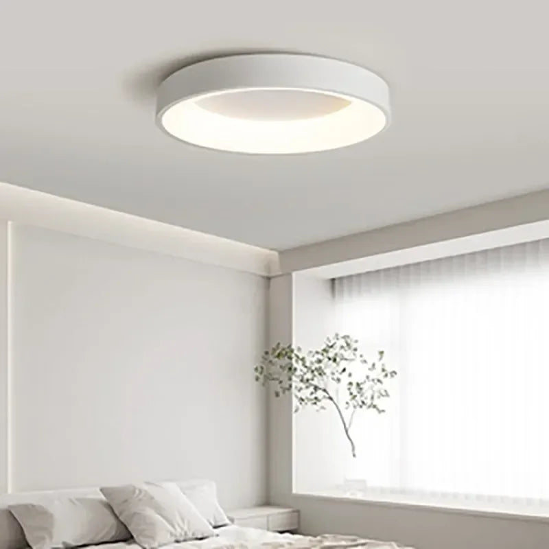 Runde LED Deckenleuchte im Nordischen Design