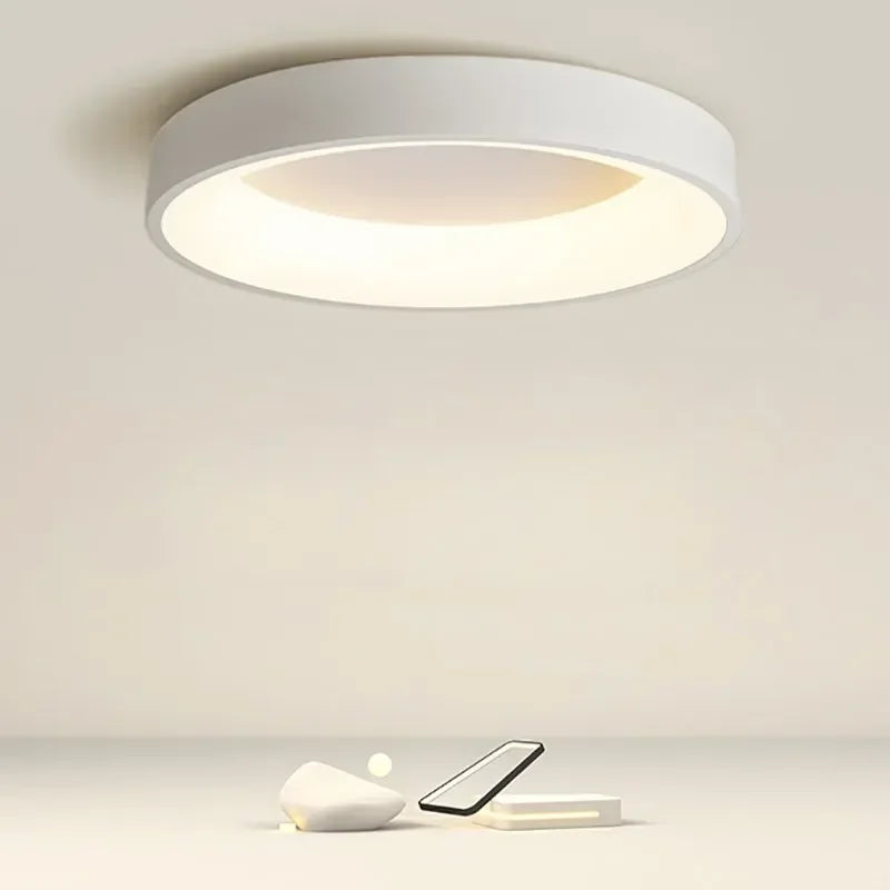Runde LED Deckenleuchte im Nordischen Design