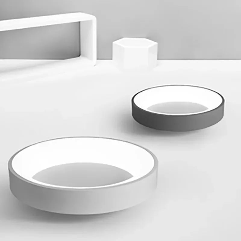 Runde LED Deckenleuchte im Nordischen Design