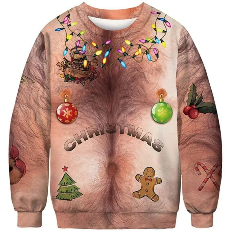 Paar Ugly Xmas Pullover Unisex | Lustig