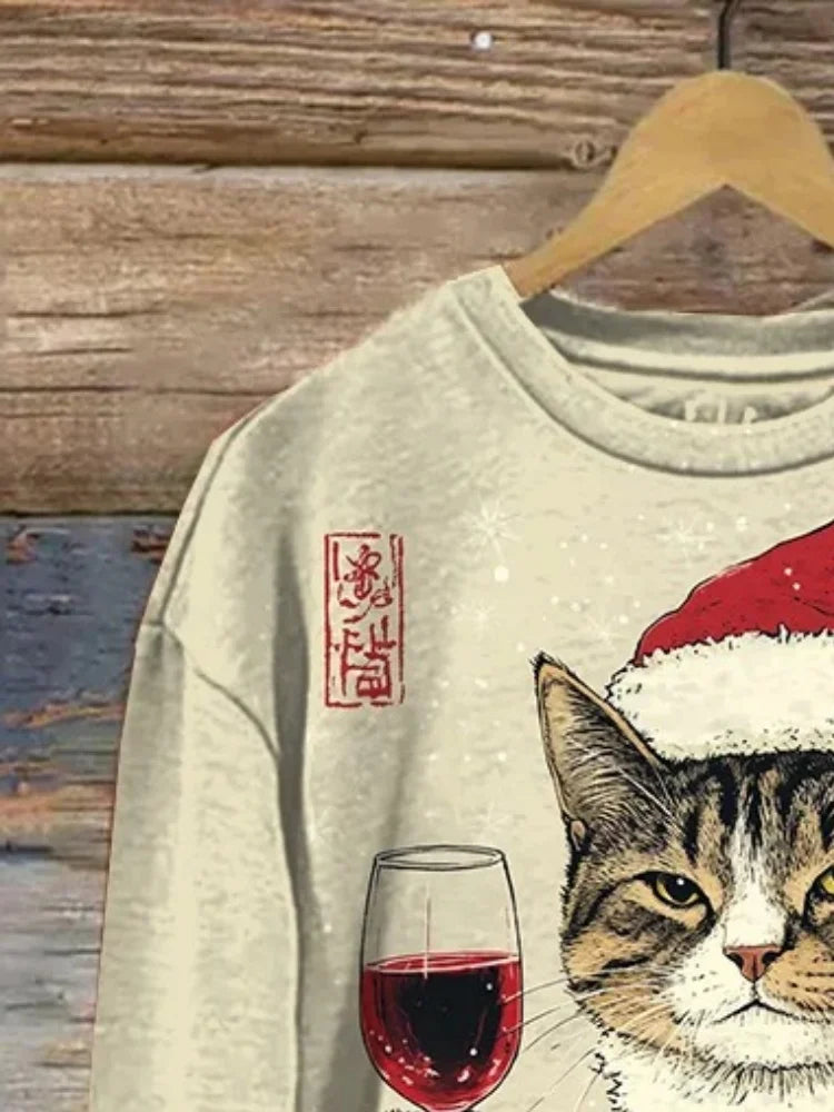 Winter Weihnachtpullover Damen | Süße Tiere